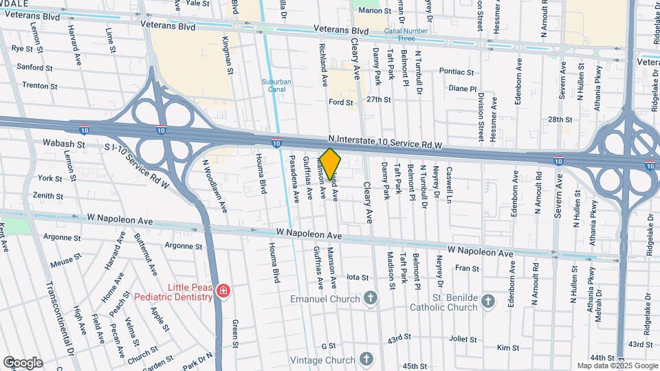 2312 Richland Ave Map and Location Details
