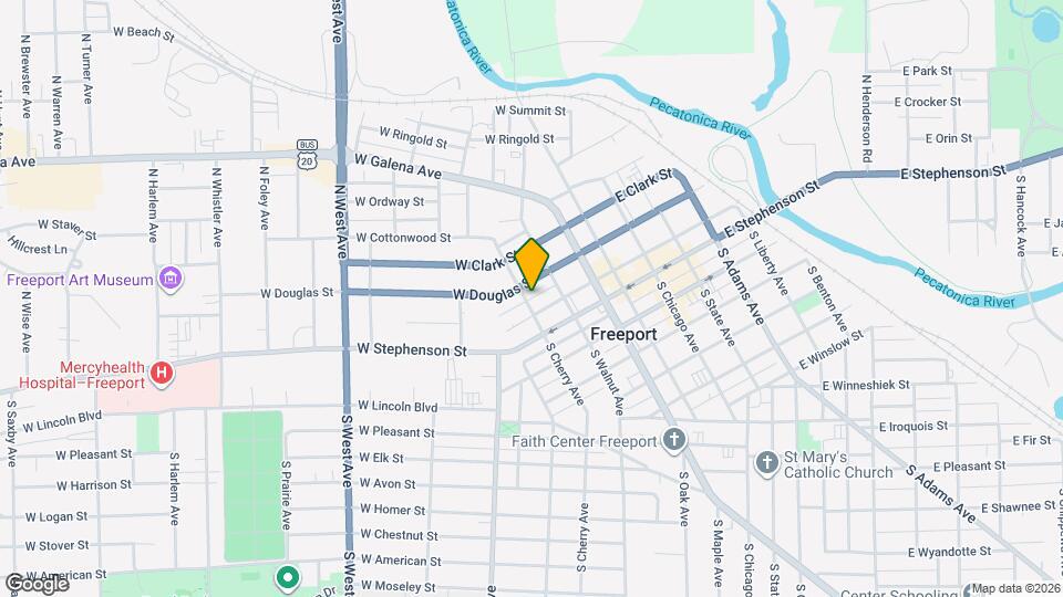 113 1/2 N Cherry Ave Map and Location Details