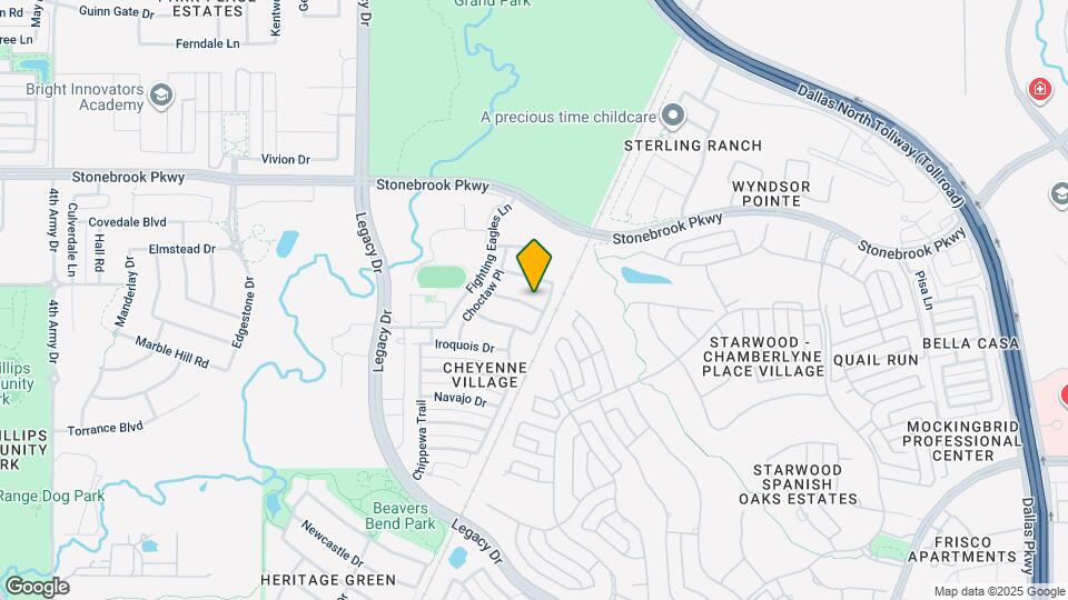 5318 Shoshone Dr Map and Location Details