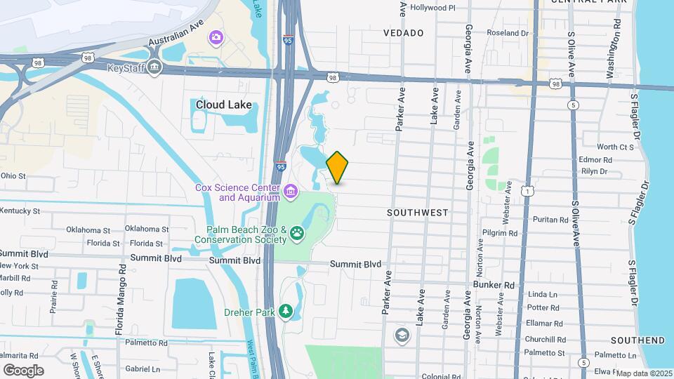 1041 W Lakewood Rd Mapa y Detalles de la Ubicación