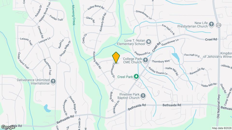 6860 Cainwood Dr Mapa y Detalles de la Ubicación