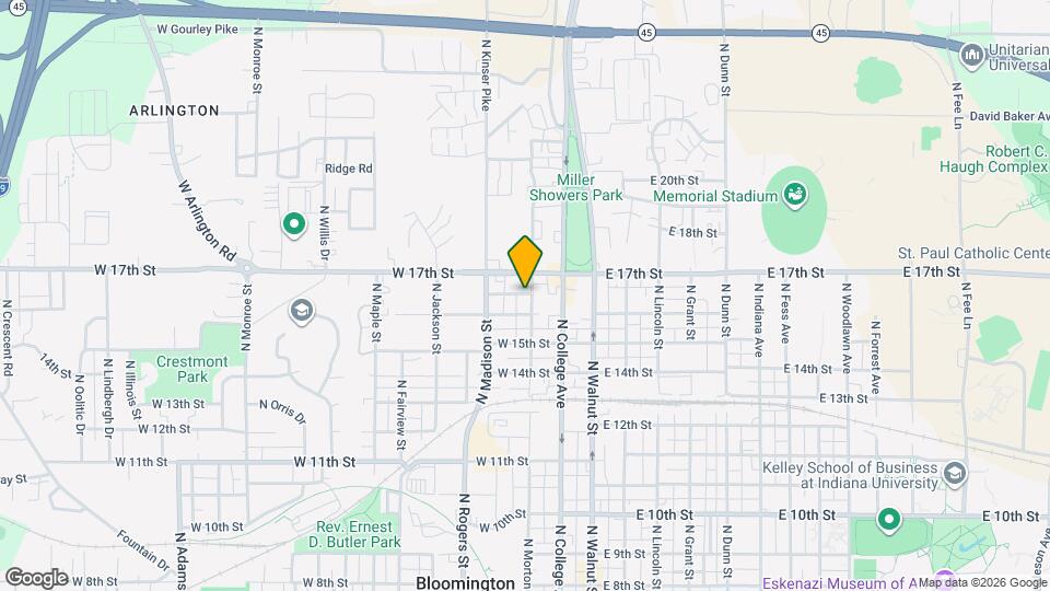 307 W Kenwood Dr Map and Location Details