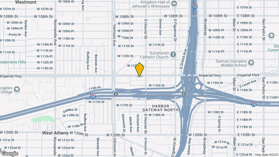 726 W Imperial Hwy Map and Location Details