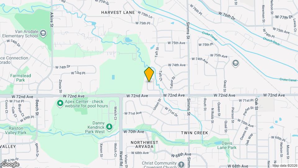 7278 Urban Dr Map and Location Details