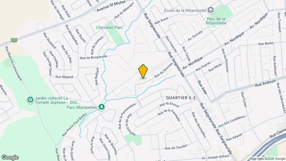 533 Du Douvain Rue Map and Location Details