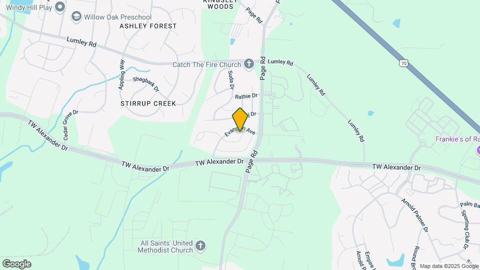 208 Westgrove Ct Map and Location Details