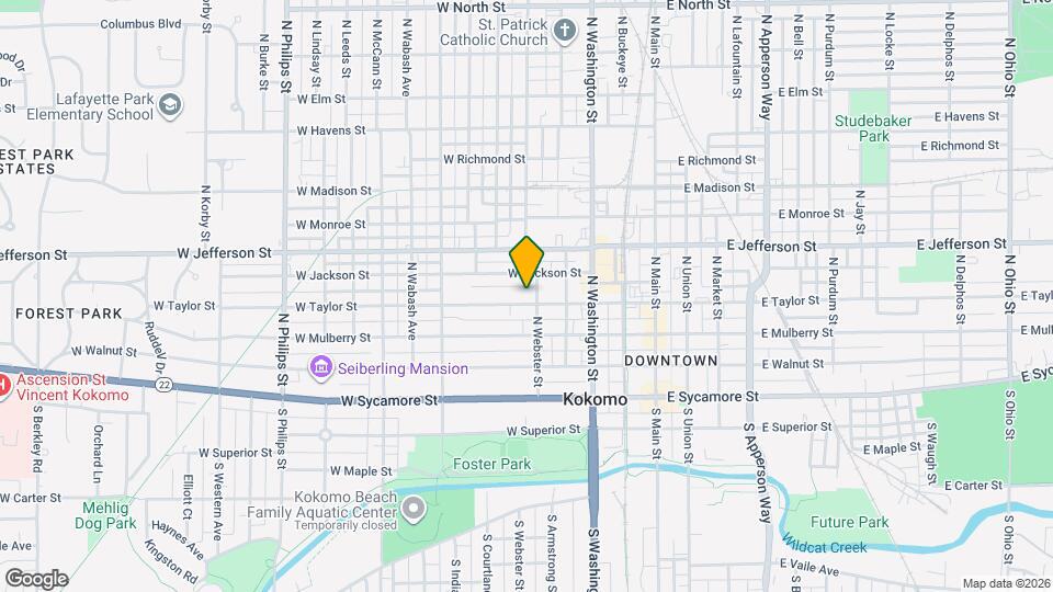 508 W Taylor St Mapa y Detalles de la Ubicación