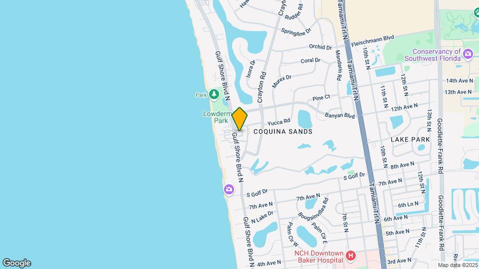1200 Gulf Shore Blvd N Map and Location Details