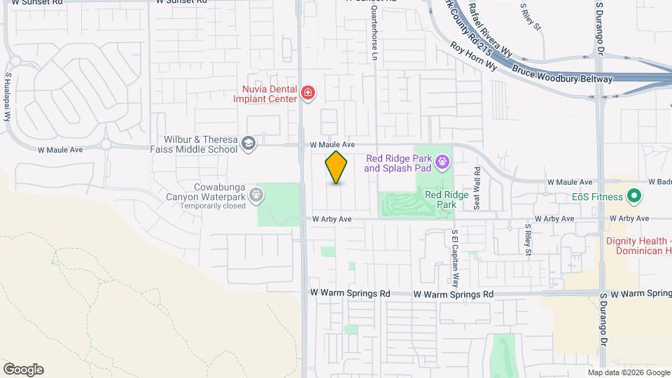 7019 Azure Beach St Map and Location Details