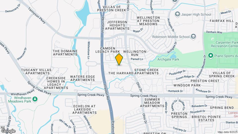 6440 Hermosa Dr Map and Location Details