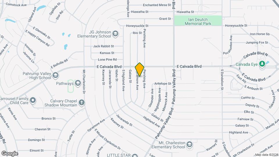 1991 Sycamore Ave Map and Location Details