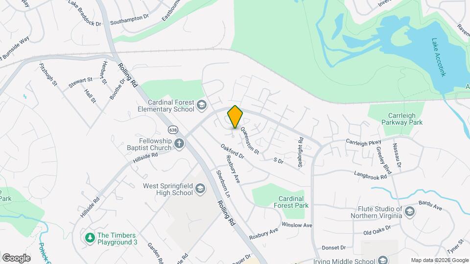 1 Lakinhurst Ln Map and Location Details