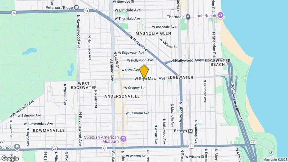 5550 N Glenwood Ave, Unit J08P Map and Location Details
