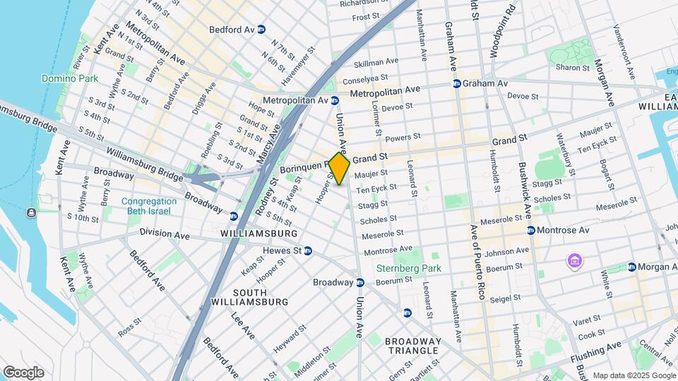 395 S 2nd St Map and Location Details