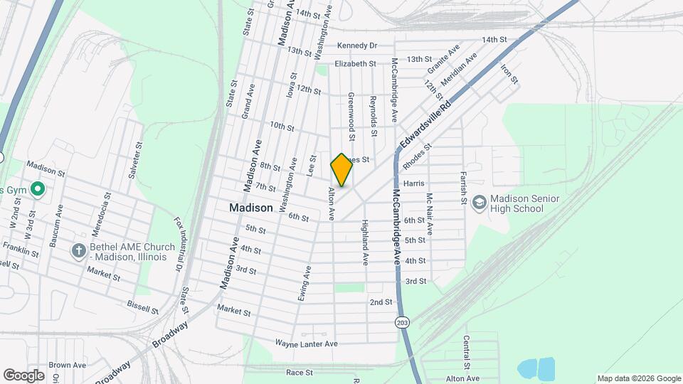1715 Edwardsville Rd Map and Location Details