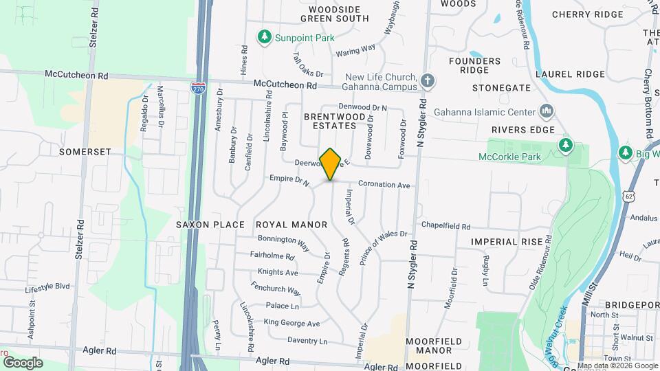 363 Regents Rd Map and Location Details