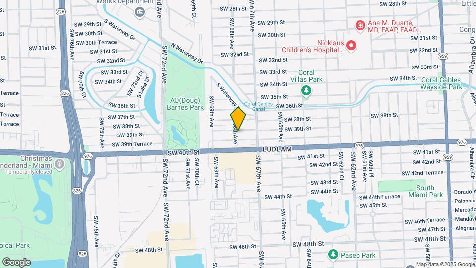 3915 SW 68th Ave Map and Location Details