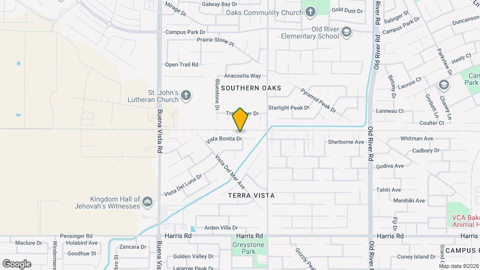 10704 Vista Bonita Dr Map and Location Details