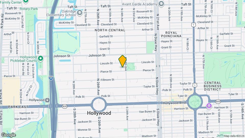 2419 Pierce St Map and Location Details