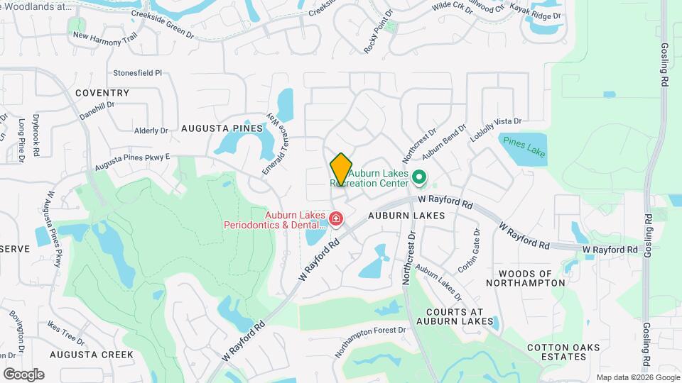 6702 Auburn Sands Dr Map and Location Details