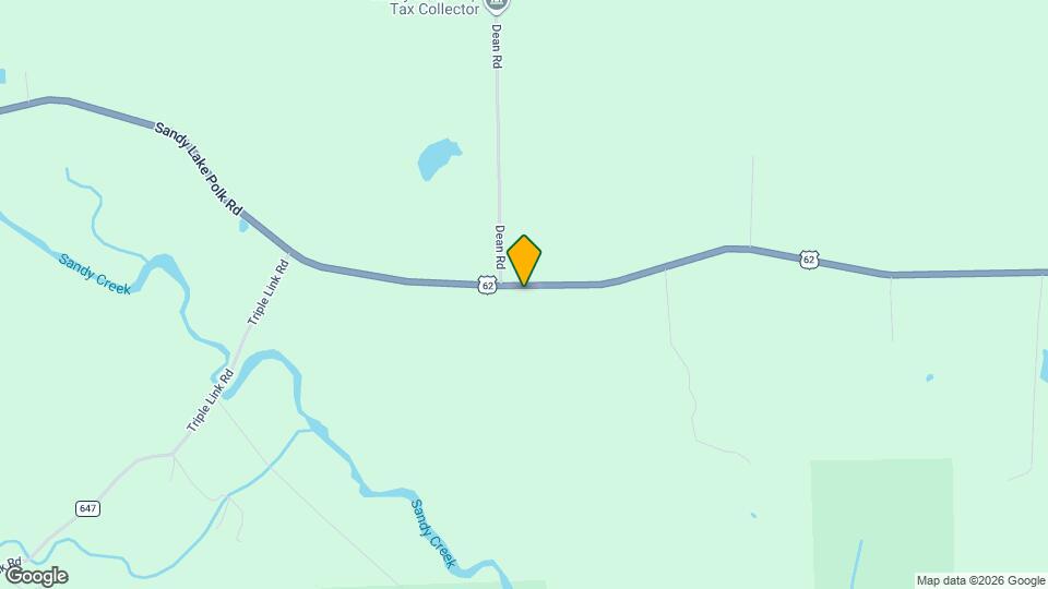 5684 Sandy Lake Polk Rd Map and Location Details