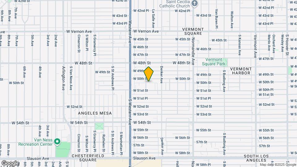 5018 S Harvard Blvd Map and Location Details