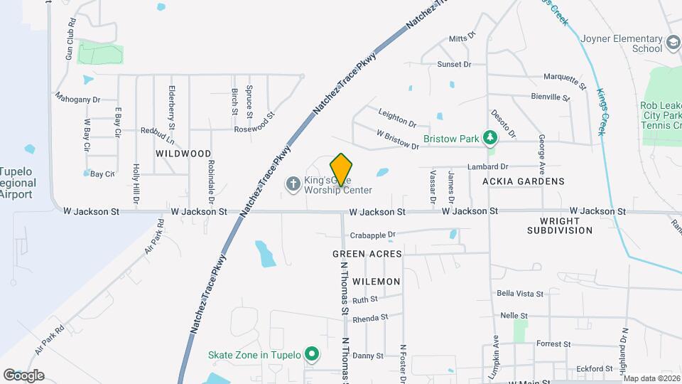 550 Albany St Map and Location Details