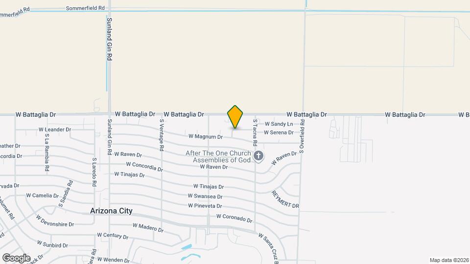 8529 W San Mateo Dr Map and Location Details