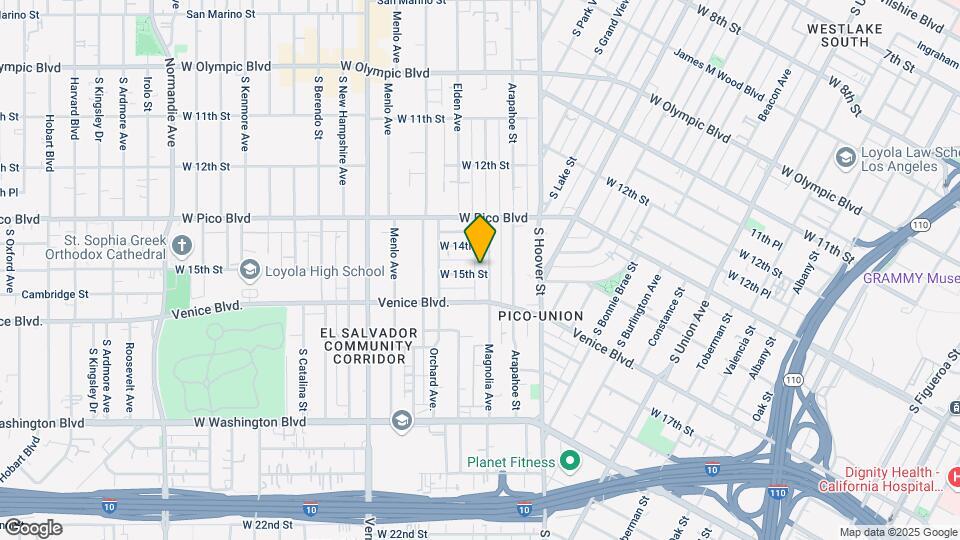 2205 W 15th St Map and Location Details