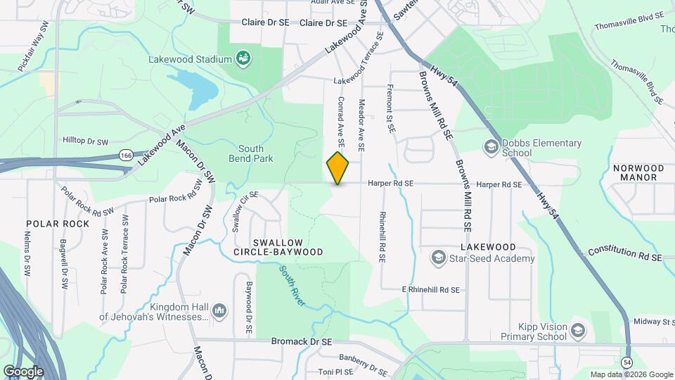 209 Harper Rd SE Map and Location Details