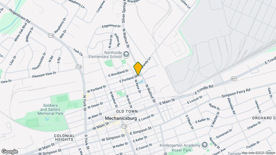 204 E Portland St Map and Location Details