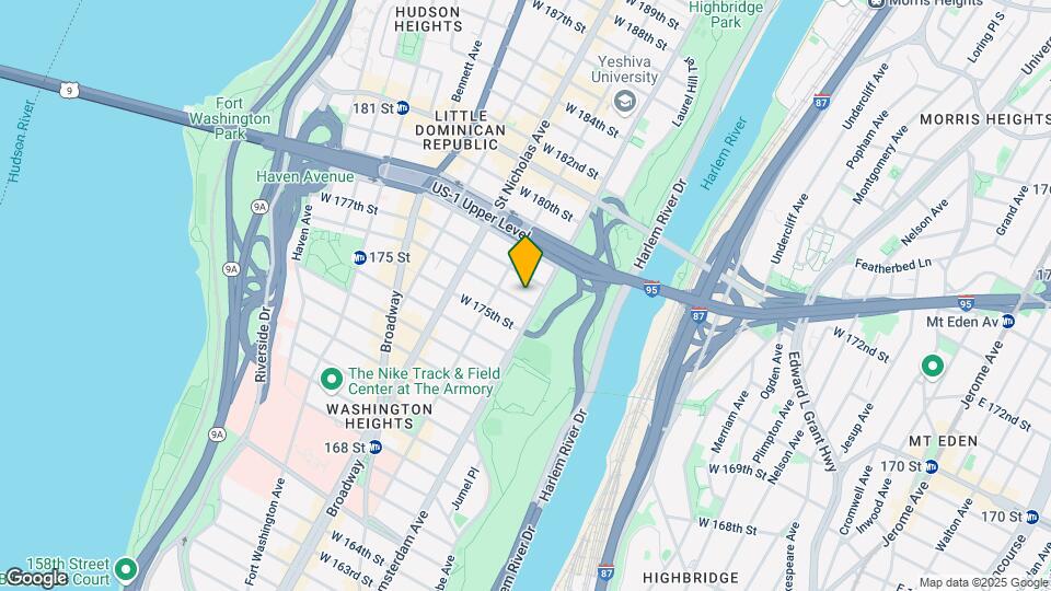 503 W 176th St Map and Location Details