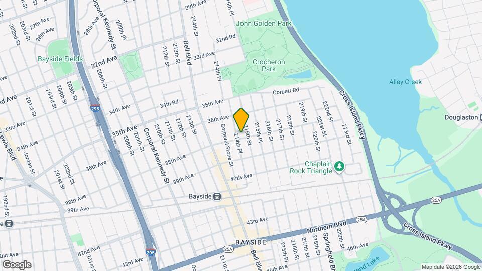 214-27 38th Ave Map and Location Details