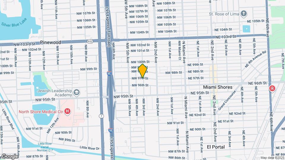 300 NW 97th St Map and Location Details