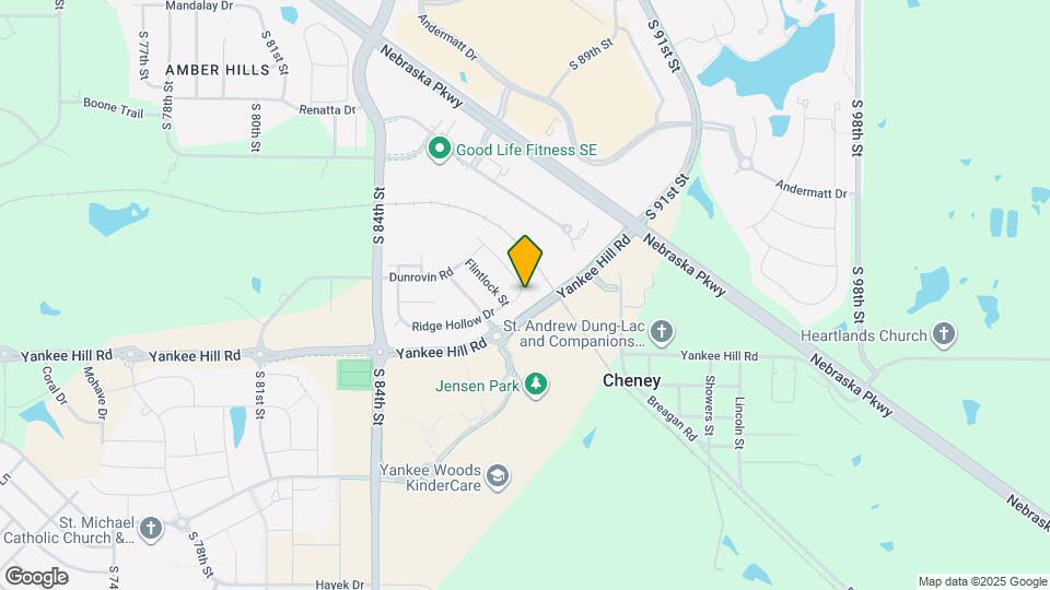 8821 Ridge Hollow Dr Map and Location Details