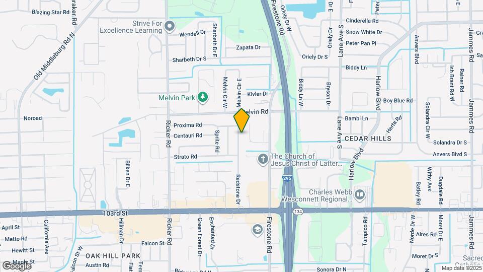 4735 Redstone Dr Map and Location Details