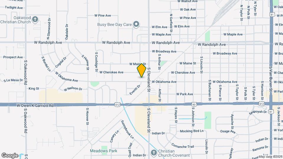 2424 W Oklahoma Ave Map and Location Details