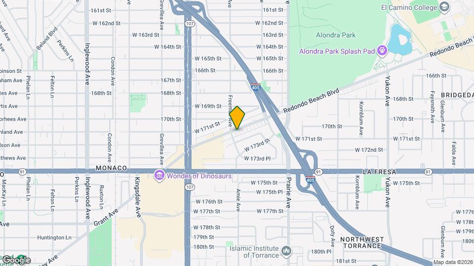 4170 Redondo Beach Blvd, Unit C Map and Location Details