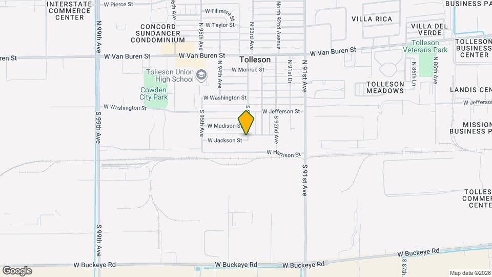 212 S 93rd Ave, Unit 212 Mapa y Detalles de la Ubicación