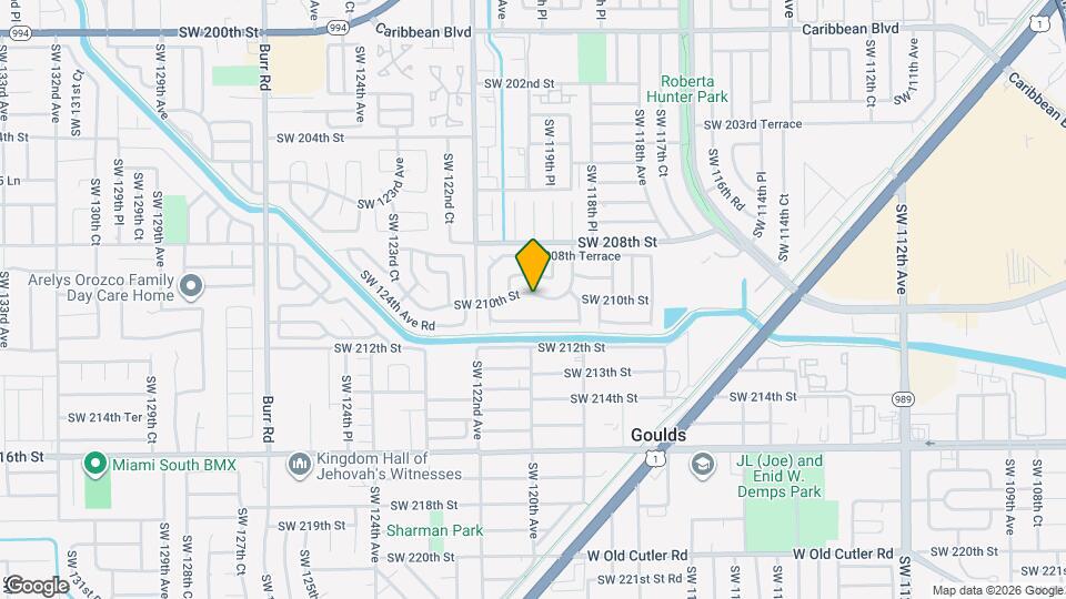 12002 SW 210th St Mapa y Detalles de la Ubicación