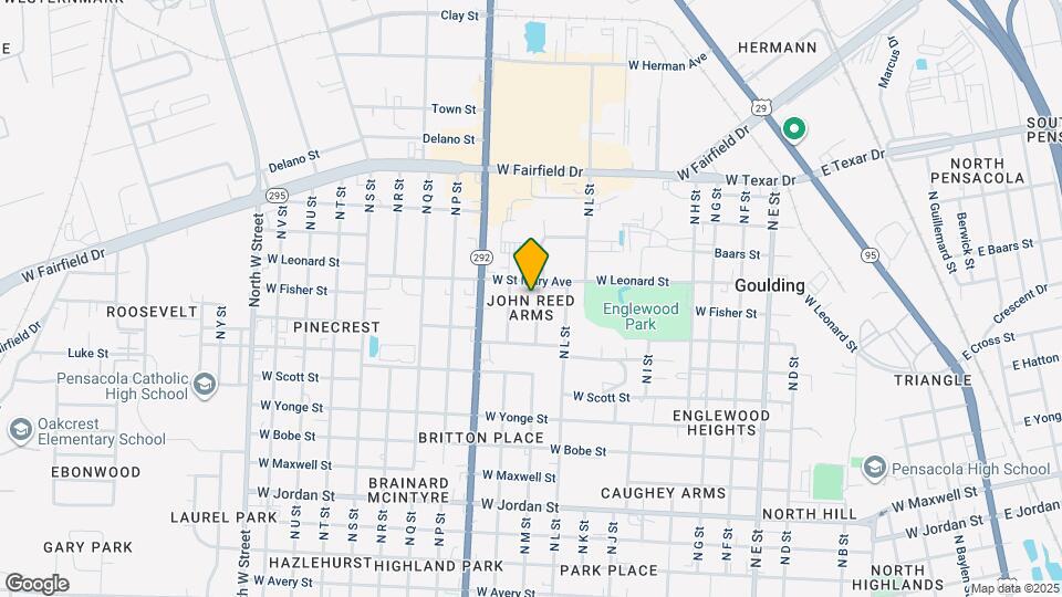 2721 N M St Mapa y Detalles de la Ubicación