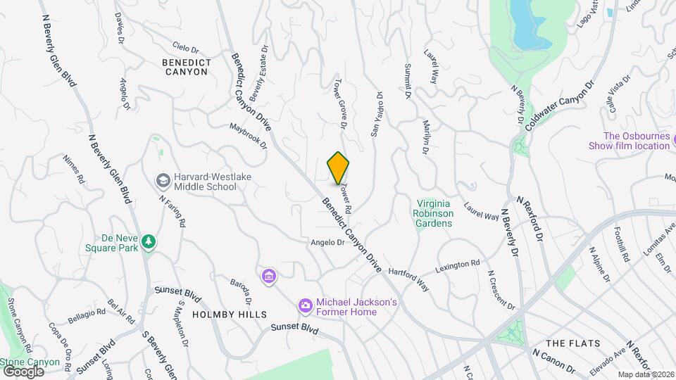 1121 Tower Rd Map and Location Details