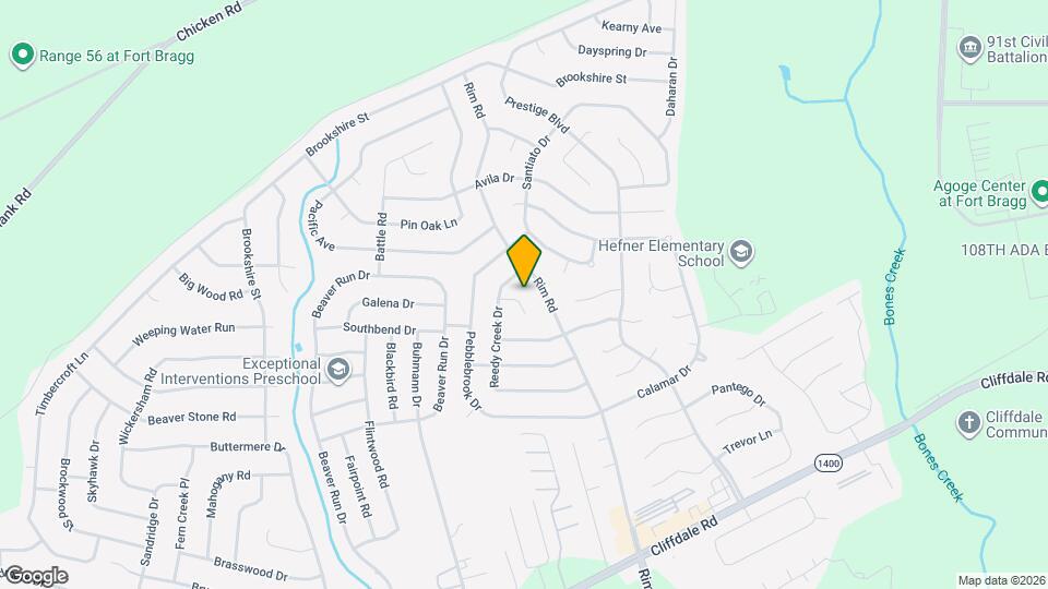 909 Bramblewood Ct Map and Location Details