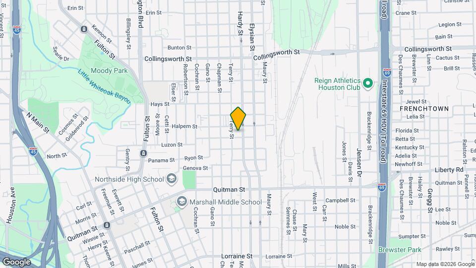 1511 Mcneil St Map and Location Details