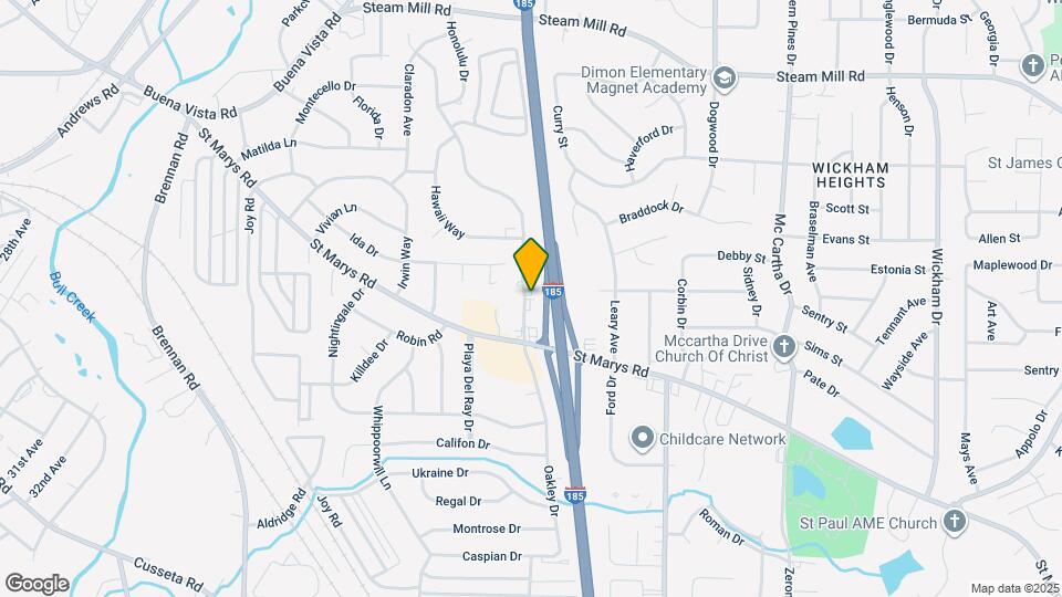 220 N Oakley Dr Map and Location Details