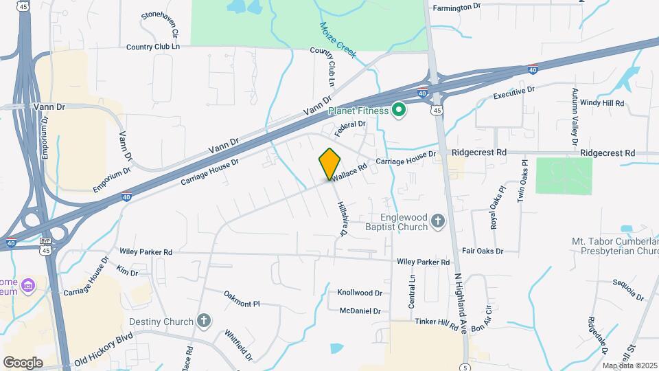 87 Hillshire Dr Map and Location Details