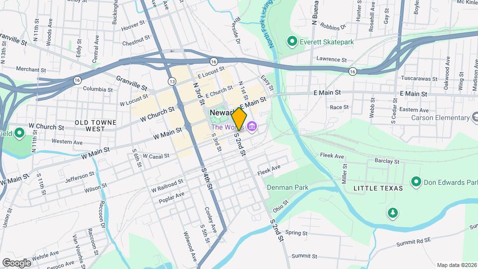 46 S 2nd St, Unit A Map and Location Details