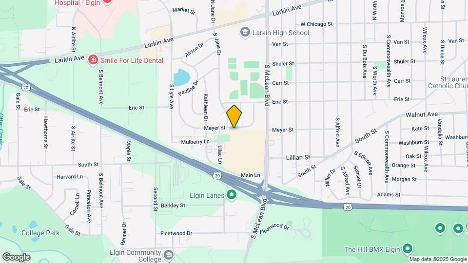 1489 Meyer St Map and Location Details