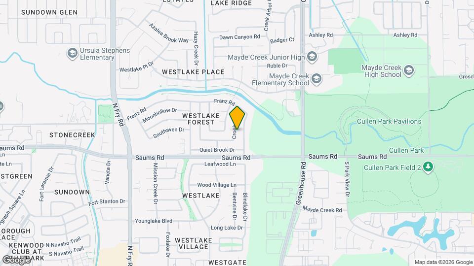 2314 Crooked Ln Map and Location Details