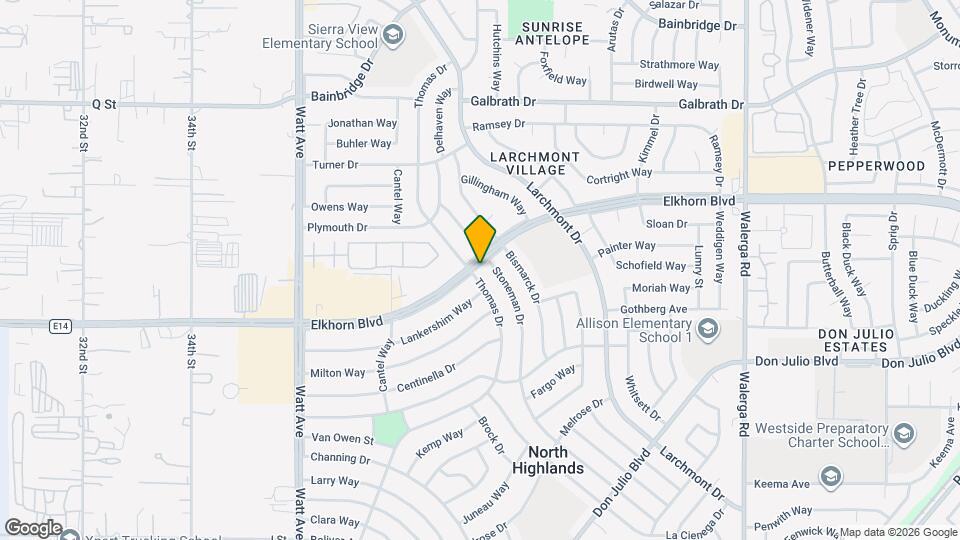 3902 Elkhorn Blvd, Unit 3902 Mapa y Detalles de la Ubicación